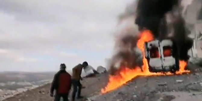 İdlib ve çevresinde hava saldırıları: Ölü ve yaralılar var