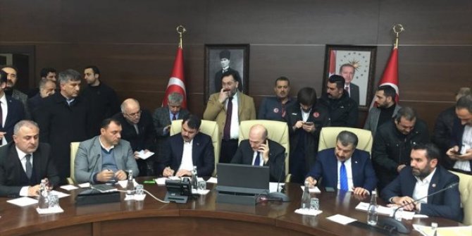 3 bakan Elazığ'a gitti