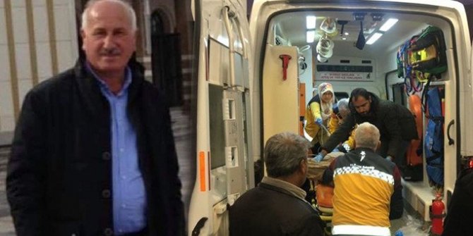 Deprem sırasında kalp krizinden öldü