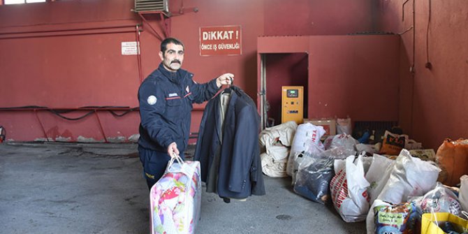 Sivas'ta, depremzedeler için yardım kampanyası