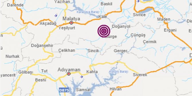 İstanbul Şile'de korkutan deprem