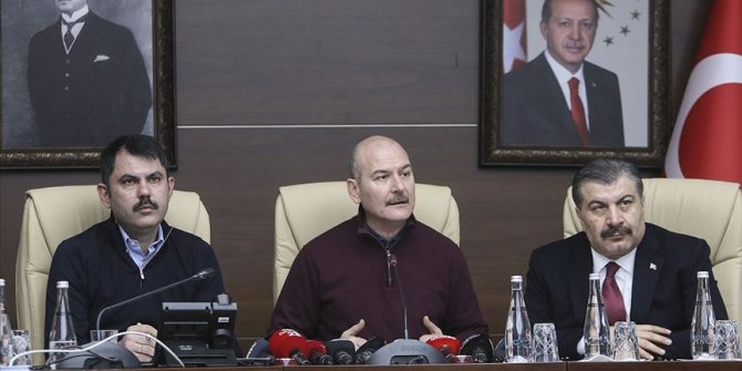 İçişleri Bakanı Soylu: Enkaz altından 45 vatandaş kurtarıldı
