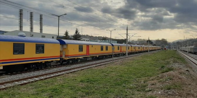Yardım treni yola çıktı