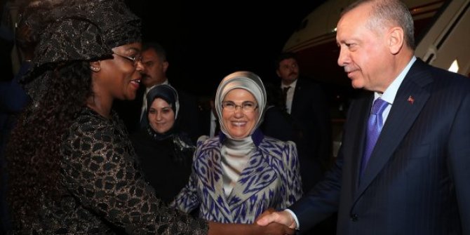 Cumhurbaşkanı Erdoğan Senegal'de
