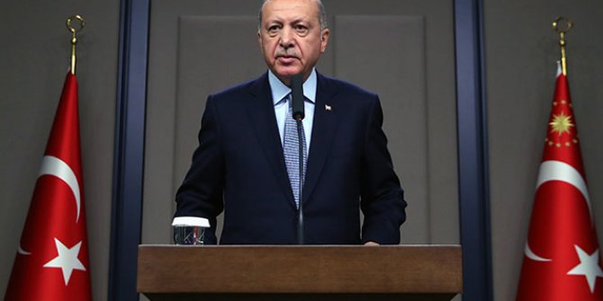Cumhurbaşkanı Erdoğan böyle teşekkür etti