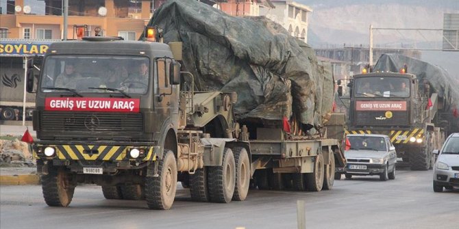Suriye sınırına tank sevkiyatı