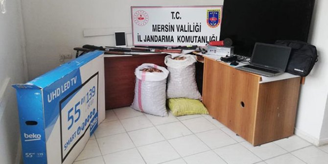 Eve giren hırsızları JASAT yakaladı