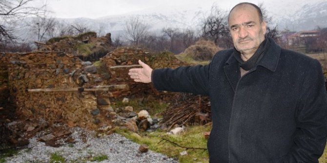 Malatya'da Kemal Sunal'ın doğduğu ev de yıkıldı