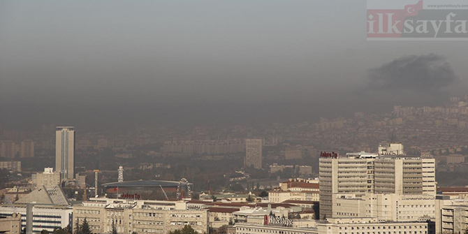 Ankara'da hava kirliliğinin en yoğun olduğu noktalar