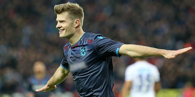 Trabzonspor'un golcüsü Sörloth durdurulamıyor