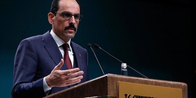 Kalın'dan PKK, YPG/PYD yöneticilerinin katılımıyla AP'de konferans düzenlenmesine tepki