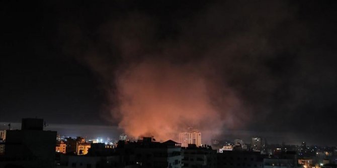 İsrail'den Gazze'ye hava saldırısı