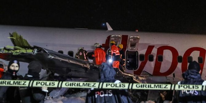 Sabiha Gökçen Havalimanı’nda uçak pistten çıktı