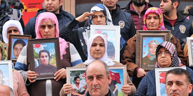 HDP önündeki eylemde 158'inci gün, aile sayısı 83 oldu
