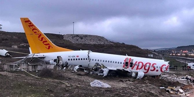 ABD'den gelen heyet kaza yapan uçağın enkazını inceleyecek