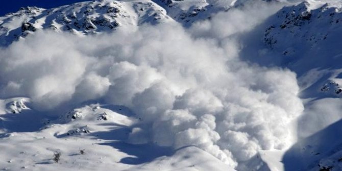 Doğu Karadeniz'de çığ uyarısı
