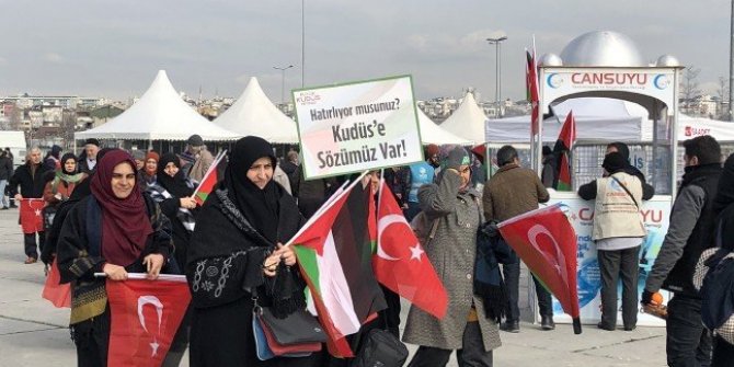 İstanbul'da 'Trump'ın planı'na ortak tepki