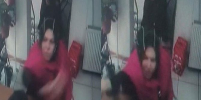 Sağlık ocağında tokat kamerada