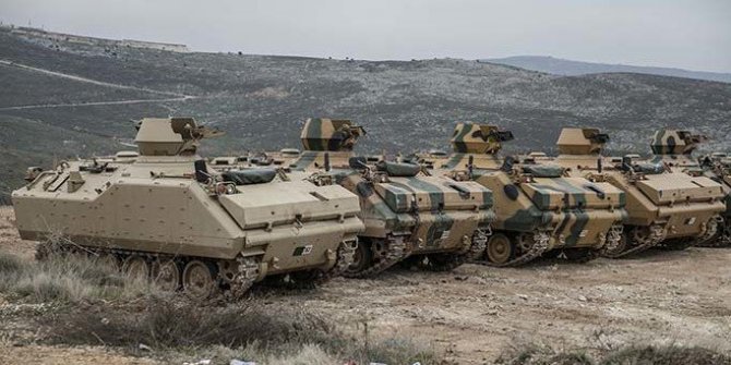 Roketatarlar Suriye sınırına konuşlandırıldı
