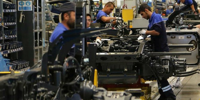 Sanayi üretimi aralık ayında yüzde 1,9, yıllık bazda ise yüzde 8,6 arttı