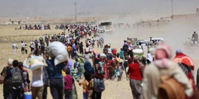 148 bin sivil daha Türkiye sınırı yakınlarına göç etti