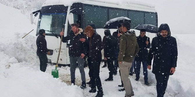 Hakkari’de okullara kar tatili