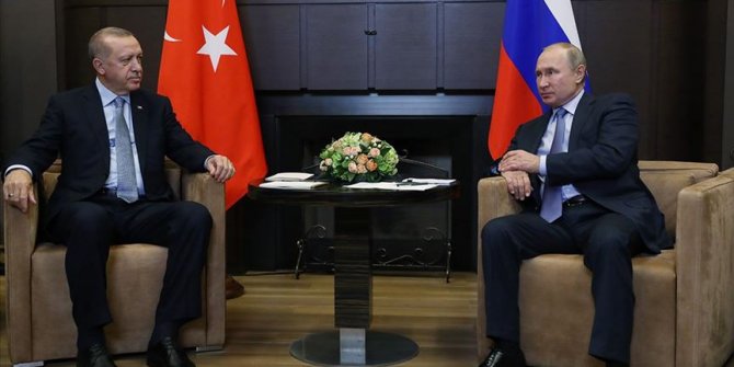 Cumhurbaşkanı Erdoğan, Rusya Devlet Başkanı Putin ile telefonda görüştü