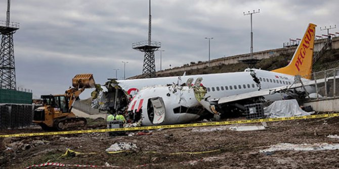 Sabiha Gökçen'de pistten çıkan uçakla ilgili kusur raporu hazırlandı