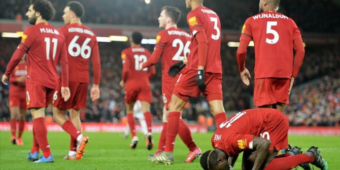 Liverpool, Premier Lig'de üst üste 18. galibiyetini aldı