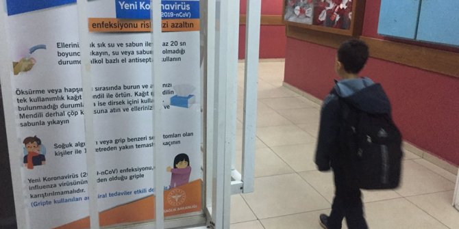 Tüm okullara koronavirüs afişleri gönderildi