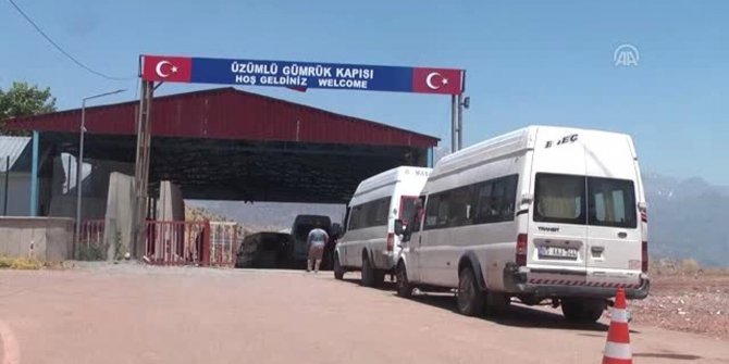 Irak'a açılan Üzümlü Gümrük Kapısı, giriş-çıkışlara kapatıldı