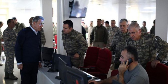 Bakan Akar: Bahar Kalkanı Harekatı'nda da sonuca ulaşacak, mücadeleyi kazanacağız