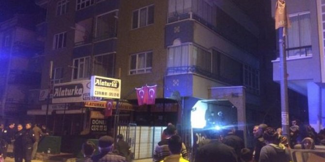 Ankara'da yangın