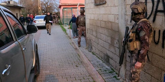 Adana'da PKK operasyonu