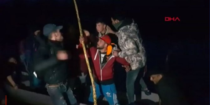 Meriç Nehri’nden Yunanistan'a geçen göçmenlerin kayık kavgası