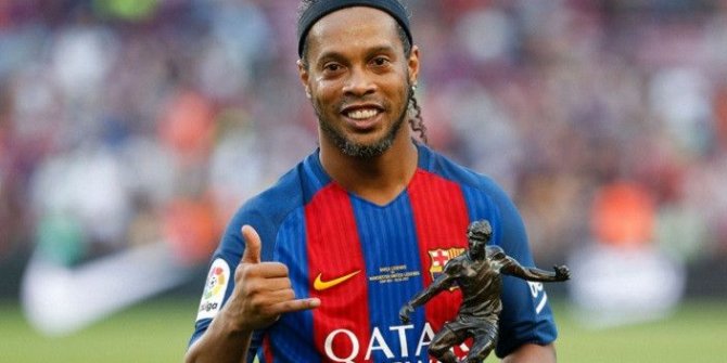 Ronaldinho'nun hapishaneden ilk fotoğrafı