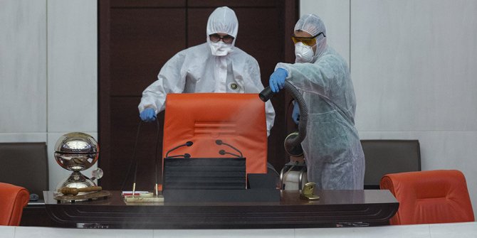 TBMM'de virüs şüphesiyle ilgili açıklama yapıldı