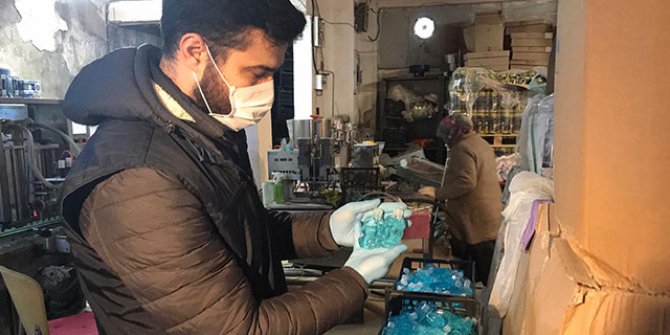İstanbul'da sahte dezenfektan operasyonu