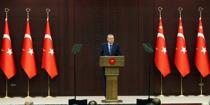 Cumhurbaşkanı Erdoğan Koronavirüsle Mücadele Eşgüdüm Toplantısın'da konuştu