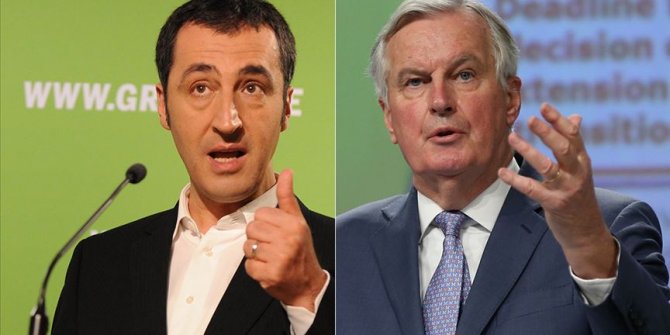 Almanya'da siyasetçi Özdemir ile AB Brexit Başmüzakerecisi Barnier'in Kovid-19 testi pozitif çıktı