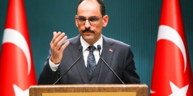 Kalın'dan koronavirüse karşı birlik vurgusu