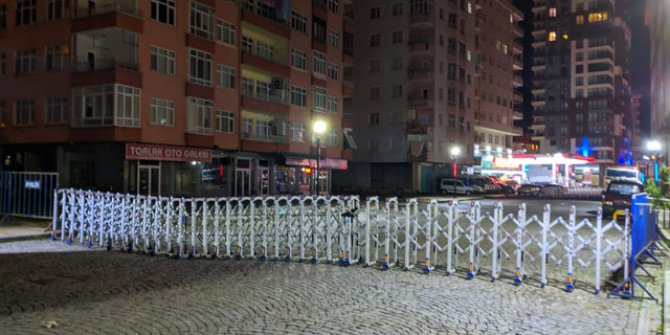 Rize'de yıkılma riski taşıyan 11 katlı bina tahliye edildi