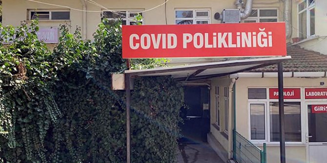 Tekirdağ Devlet Hastanesi'nde, 'Covid Polikliniği' kuruldu