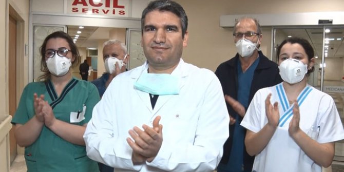 Alkış desteğine sağlıkçılardan 'alkışlı' cevap