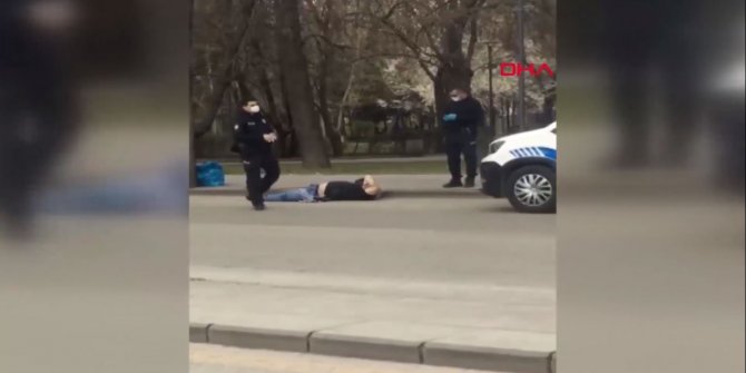 Ankara'da yasağı ihlal eden vatandaş, eve gitmemek için yola uzandı