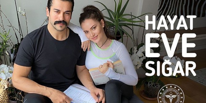 Ünlü isimlerden "Evde kal" çağrısı: Hayat eve sığar