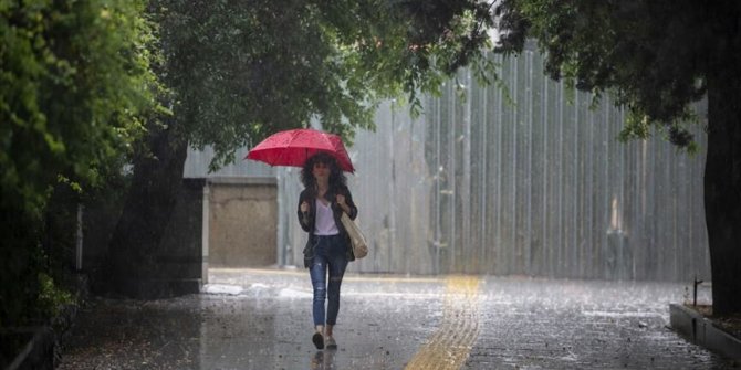 Meteoroloji'den kuvvetli yağış uyarısı