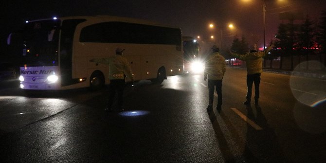 KKTC'den getirilen 450 kişi Niğde'de yurda yerleştirildi