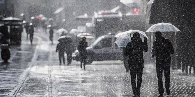 Meteoroloji'den soğuk ve sağanak yağış uyarısı