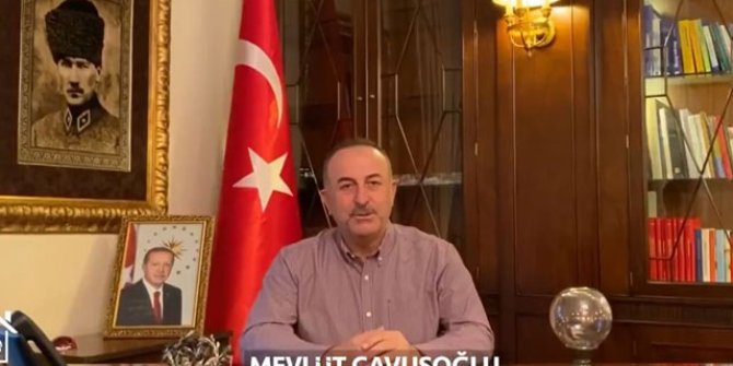 Çavuşoğlu'ndan yurt dışındaki vatandaşlara videolu 'evde kalın' çağrısı